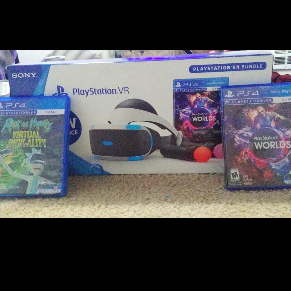 ORNGNAL BOX! PS4 Virtual & 4 Games